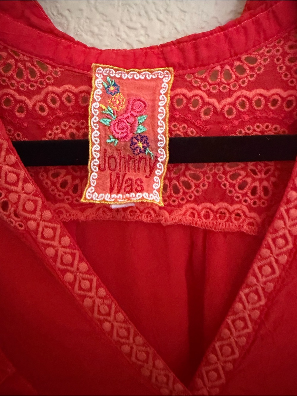 Johnny Was Red Tunic - Picture 8 of 13
